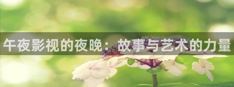 国产高清视频不卡观看：午夜影视的夜晚：故事与艺术的力量